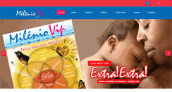 Desktop Screenshot of jornalmileniovip.com.br